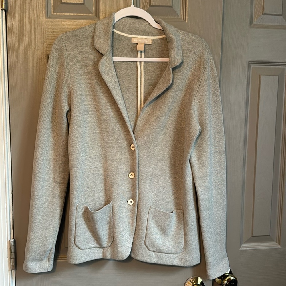 Banana Republic- sweater suit jacket - size large